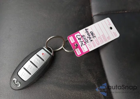 2015 Infiniti Q50 Premium from USA, damaged, VIN JN1BV7AR7FM393662